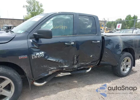 2018 Ram 1500 Express 4X4 6'4 Box from USA, damaged, VIN 1C6RR7FT2JS198665